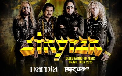 Narnia on tour with Stryper & Bride in July and August